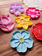 Spring Flower Play Tray | Individual or Set
