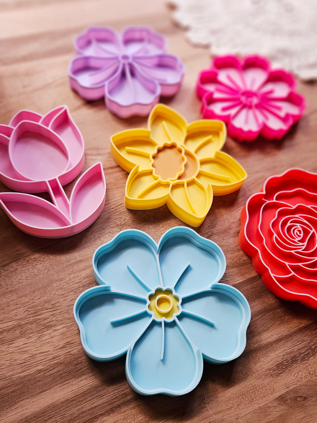 Spring Flower Play Tray | Individual or Set