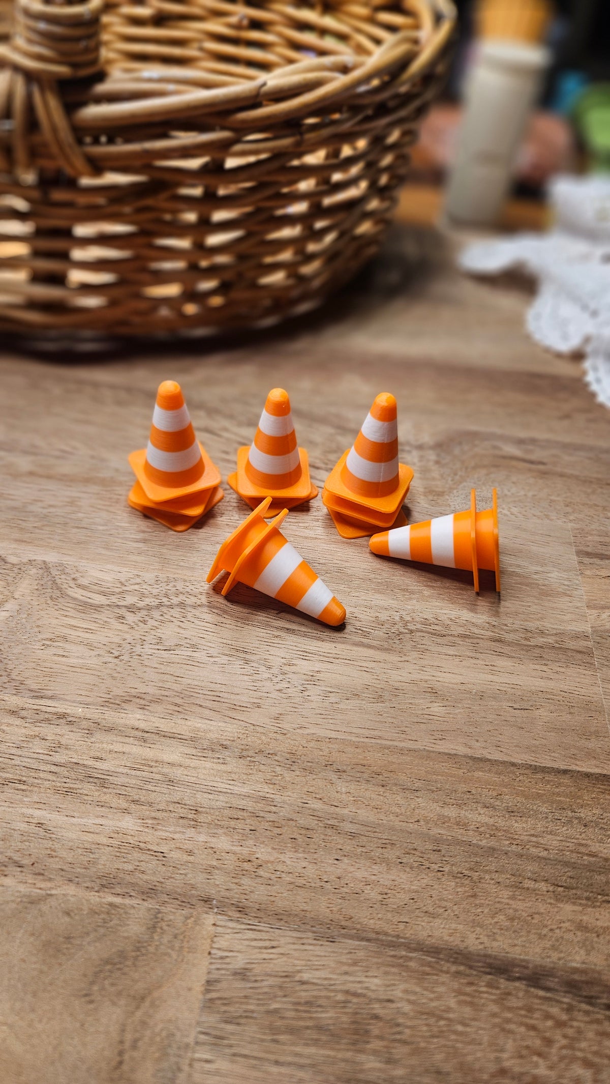 Mini Traffic Cones (12 pack)