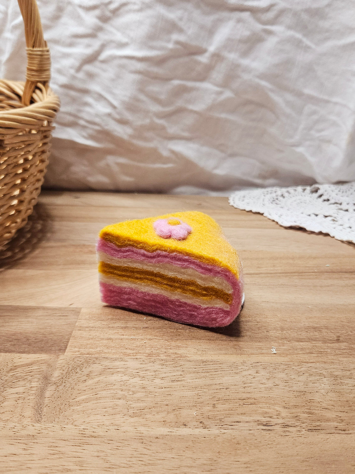 Flower Power Cake Slice | JuniMoon