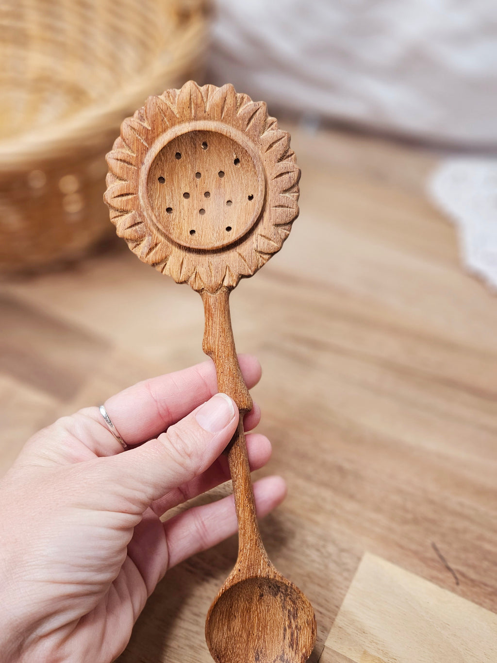 Sunflower Duo Spoon | Wild Mountain Child