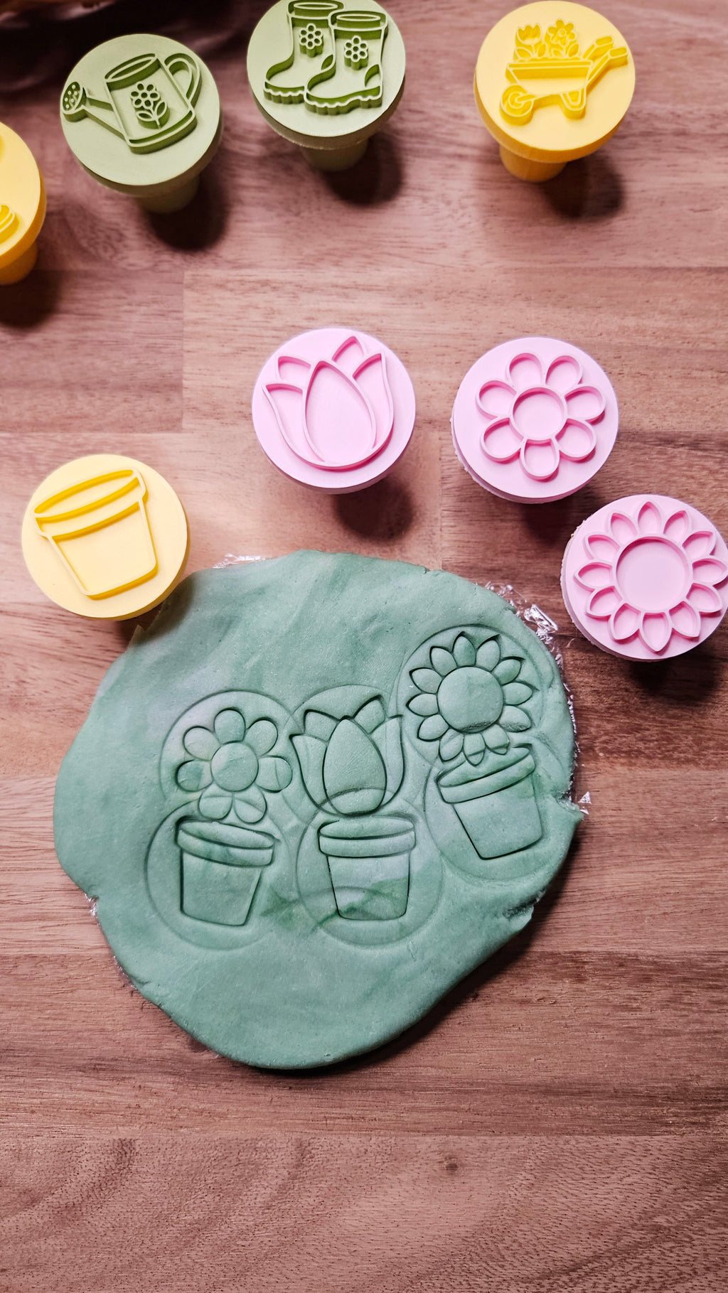 In the Garden Playdough Stampers – Set of 9
