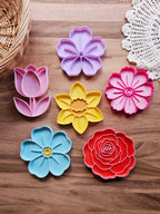 Spring Flower Play Tray | Individual or Set