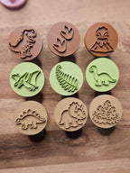 Dinosaur Playdough Stampers | Set of 9